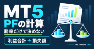 MT5のプロフィットファクター計算方法｜取引履歴の例で解説